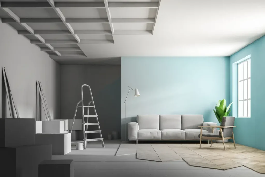 envie de transformer votre salon ? d&eacute;couvrez nos conseils et astuces pour r&eacute;ussir la r&eacute;novation de votre salon, du choix des couleurs &agrave; l&rsquo;am&eacute;nagement, afin de cr&eacute;er un espace &agrave; la fois moderne et chaleureux.